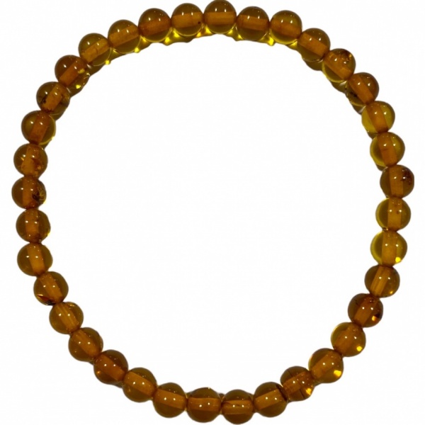 Amber - Honey - Crystal Bead Bracelet